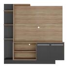 Estante Com Painel Tv 55" E 2 Portas França Multimóveis Br247