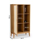 Estante Com Porta Para Quarto Infantil Madeira Maciça Viena P