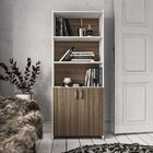 Estante Com Portas  Branco/castanho