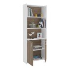 Estante Com Portas  Branco/castanho