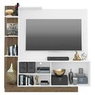 Estante Com Suporte Tv 55'' Denver Multimóveis Branco/madeira