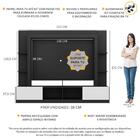 Estante Com Suporte Tv 65" E 2 Portas Oslo Multimóveis V3386