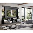 Estante Com Suporte Tv 65" E Espelho Oslo Multimóveis V3381