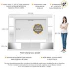 Estante Com Suporte Tv 65" E Espelho Oslo Multimóveis V3381