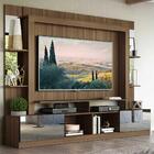 Estante Com Suporte Tv 65" E Espelho Oslo Multimóveis V3381