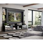 Estante Com Suporte Tv 65" E Espelho Oslo Multimóveis V3381