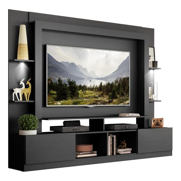 Estante Com Suporte Tv 65" E Leds Berlim Multimóveis V3384