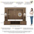 Estante Com Suporte Tv 65" E Leds Berlim Multimóveis V3384