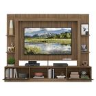 Estante Com Suporte Tv 65" Portas C/ Espelho Oslo Multimóveis