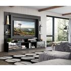 Estante Com Suporte Tv 65" Portas C/ Espelho Oslo Multimóveis