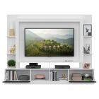 Estante Com Suporte Tv 65" Portas C/ Espelho Oslo Multimóveis