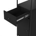 Estante Criare C/01 Gaveta 01 Porta Preto