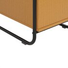 Estante Criare Com 1 Gaveta 01 Porta Preto/nature