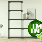 Estante Cube I Preta (127x82 Cm)