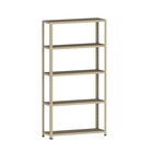 Estante De Aço 175x92x30 5 Prat. Pandin - Bege