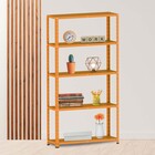 Estante De Aço 175x92x30 5 Prat. Pandin - Laranja
