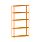Estante De Aço 175x92x30 5 Prat. Pandin - Laranja