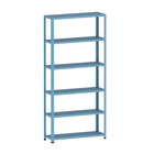 Estante De Aço 195x92x30 6 Prat. Pandin - Azul Dalí