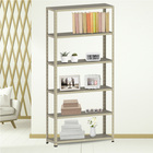 Estante De Aço 195x92x30 6 Prat. Pandin - Bege