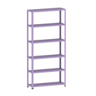 Estante De Aço 195x92x30 6 Prat. Pandin - Lilás