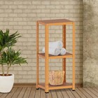 Estante De Aço 90x40x30 3 Prat. Pandin - Laranja