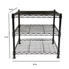 Estante De Aço Aramada Com 3 Prateleiras Organizadora Click P