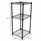 Estante De Aço Aramada Com 3 Prateleiras Organizadora Click P