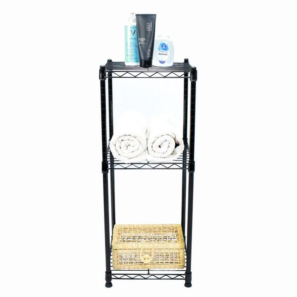 Estante De Aço Aramada Com 3 Prateleiras Organizadora Click P