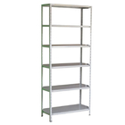 Estante De Aço Com 06 Bandejas 30 Cm (# 26/20) - 1,98x0,92x0,