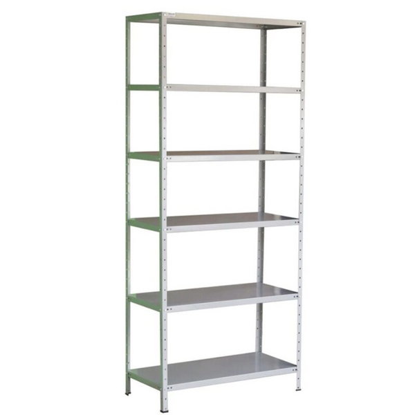 Estante De Aço Com 06 Bandejas 30 Cm (# 26/20) – 1,98×0,92×0,