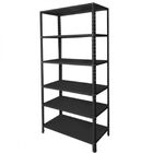 Estante De Aço Com 06 Prateleiras 200x40x90cm - Preta