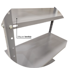 Estante De Aço Com 5 Prateleiras 200x30x90cm