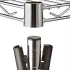 Estante De Aço Cromada Click 4 Prateleiras Aramada