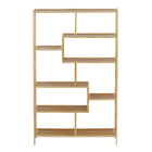 Estante De Bambu com Ripada 8 Nichos Oikos