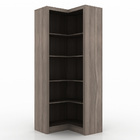 Estante De Canto Para Escritório Home Office 4 Prateleiras Br