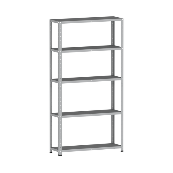 Estante De Estrutura Metálica Com 5 Prateleiras 175cm(a)92acm