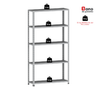 Estante De Estrutura Metálica Com 5 Prateleiras 175cm(a)92acm