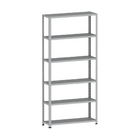 Estante De Estrutura Metálica Com 6 Prateleiras 175cm(a)92acm