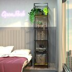 Estante De Ferro Com Madeira Estante Trend - Coleção Aquarela