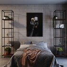 Estante De Ferro Com Madeira Trend - Steel - 0,75x0,40x2,50m