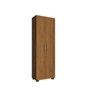 Estante De Livro Madeira Sala Avelã E Porta Grande Freijó