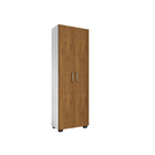 Estante De Livro Madeira Sala Branco E Porta Grande Freijó