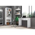 Estante De Livro Para Sala Quarto Livreiro Madeira Branco