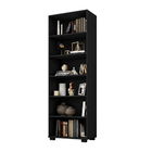 Estante De Livros 5 Prateleiras Livreiro De Madeira Sala - Pr