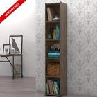 Estante De Livros E Escritório Castani Malásia 4 Prateleiras