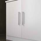 Estante De Livros Grand Reggia 2 Portas 4 Prateleiras Branco