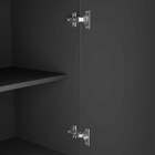 Estante De Livros Grand Reggia 2 Portas 4 Prateleiras Preto -