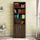 Estante De Livros Para Escritório Home Office Portas Pequenas