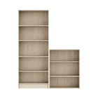 Estante de Madeira MDP com 6 Prateleiras Oásis 204,8x159,6x28cm 54Kg EVO'M Spaceo