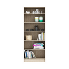 Estante de Madeira MDP com 6 Prateleiras e 4 Portas Oásis 204,8x79,8x28cm 54Kg EVO'M Spaceo